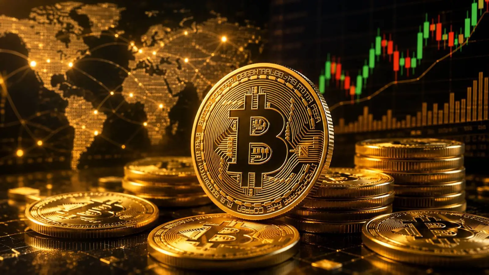 Bitcoin tarp infliacijos, ETF srautų ir geopolitikos rizikų