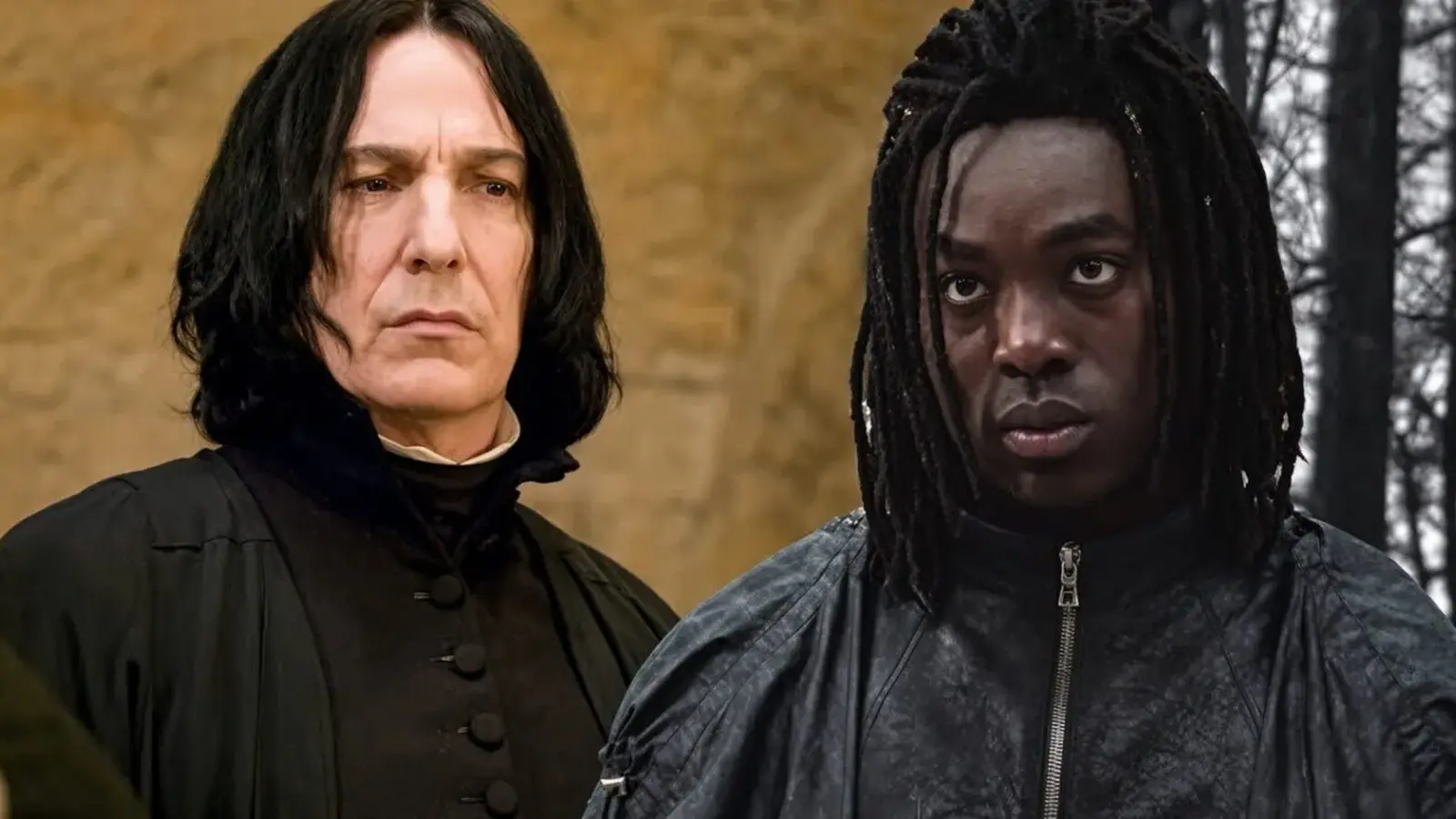 Paapa Essiedu kaip Snape: naujas įvaizdis ir reakcijos