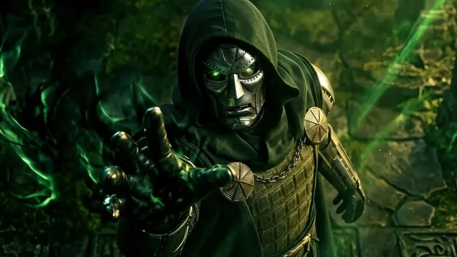 Naujas „Keršytojai: Pražūtis“ plakatas iškelia Doom vaidmenį
