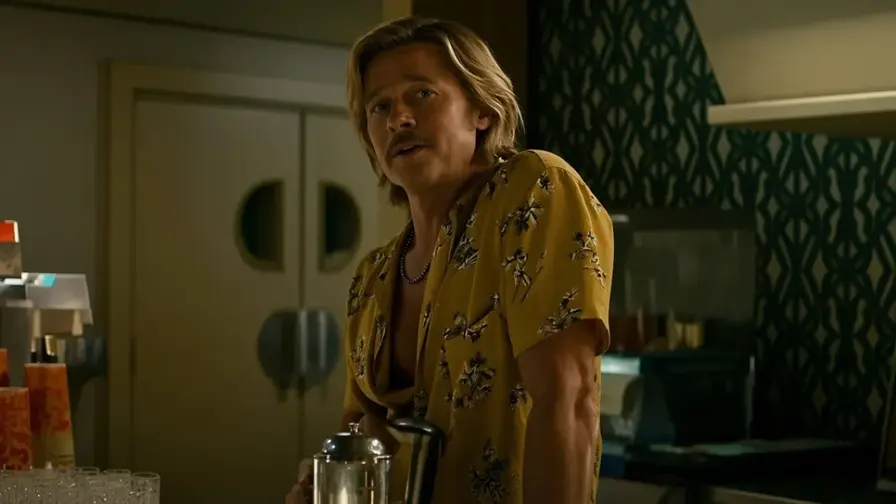 Brad Pitt kaip Cliff Booth: Tarantino ir Fincheris