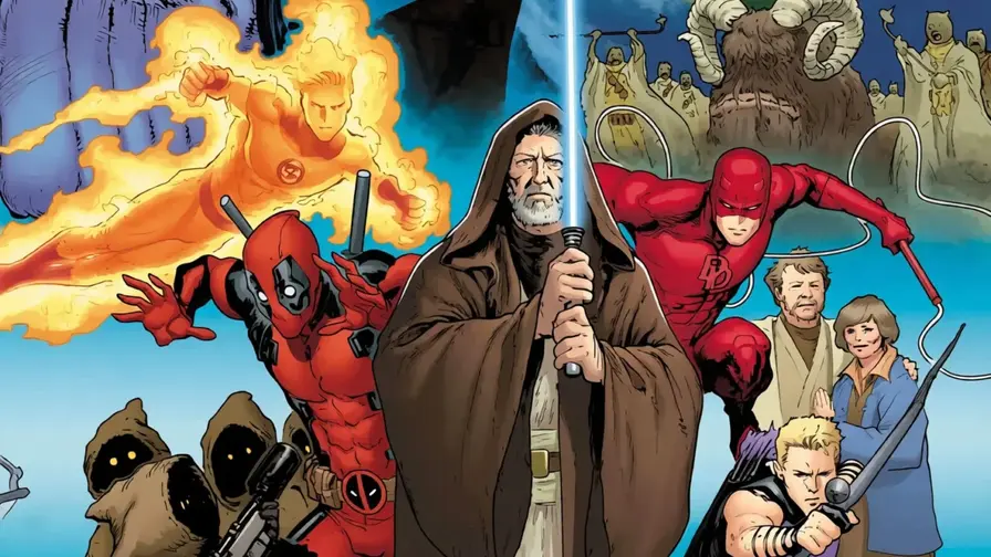 Alex Ross: hiperrealistinis Star Wars ir Marvel kryžius