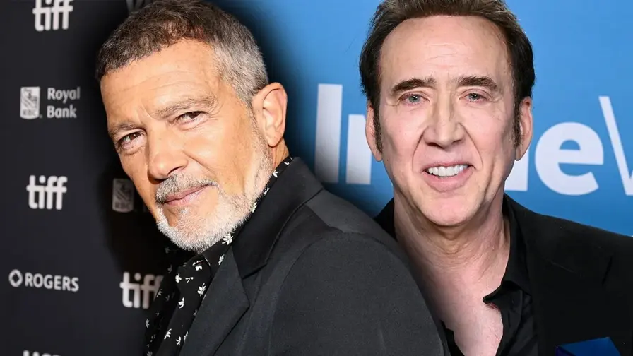 Nicolas Cage ir Antonio Banderas veda Tikras detektyvas Nicolas Cage ir Antonio Banderas veda Tikras detektyvas